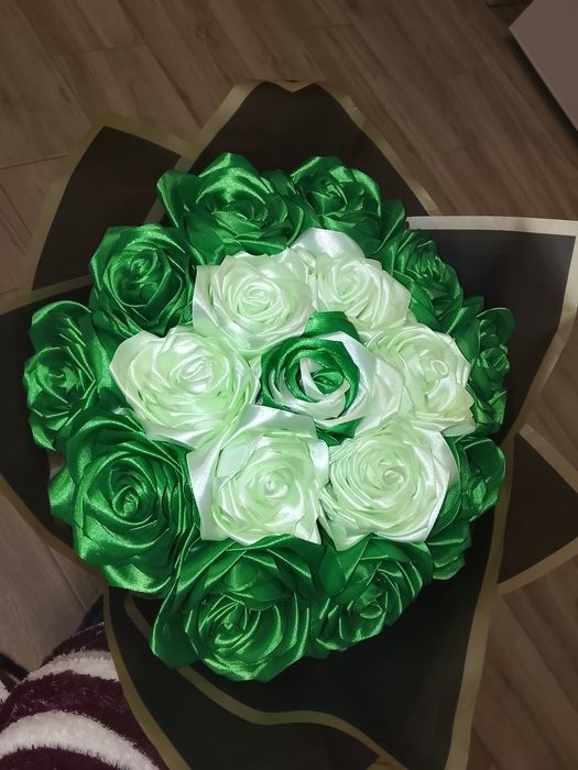 Buquê de cetim personalizados