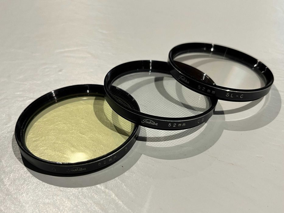 Filtros Toshiba 52mm e 55mm