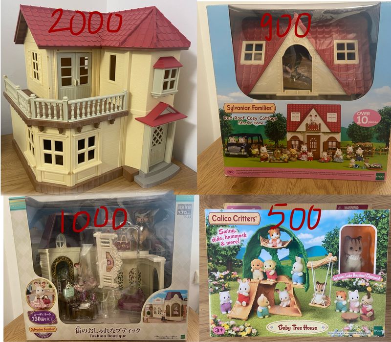Іграшки sylvanian families(сільваніан феміліс)