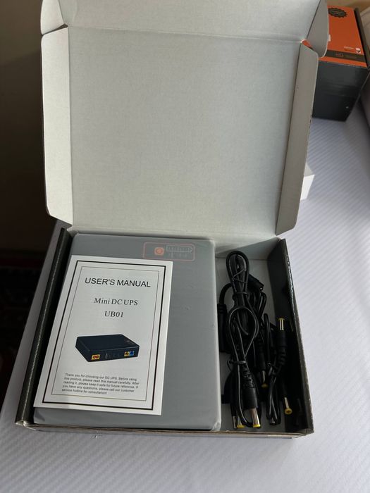 Міні ДБЖ для роутера, камери, модему, ONU Павербанк