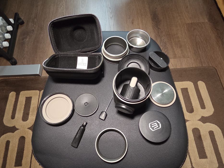 Wacaco Picopresso – Przenośny Ekspres Barista | Pełny Zestaw + Etui