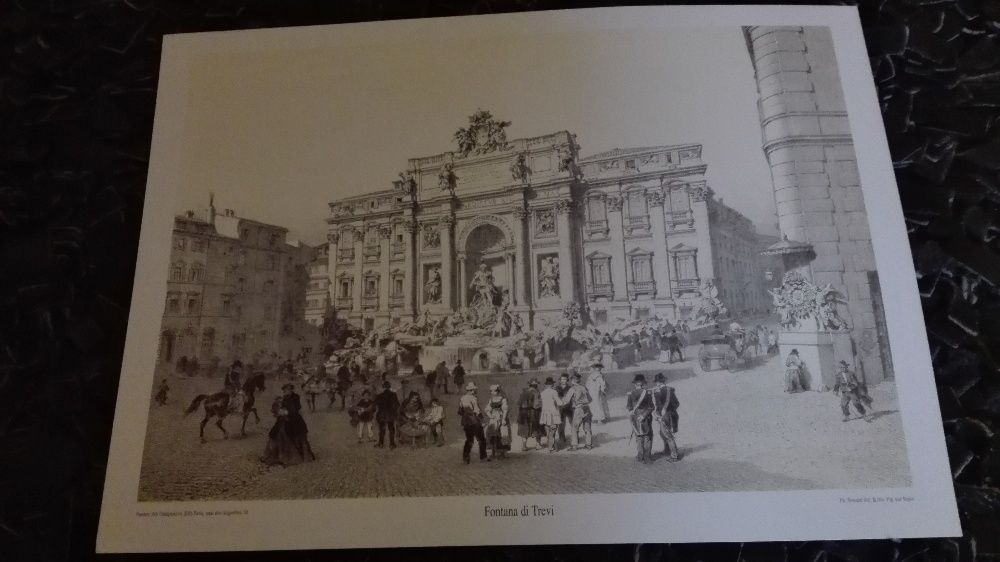 Litografias -Imagens de Roma