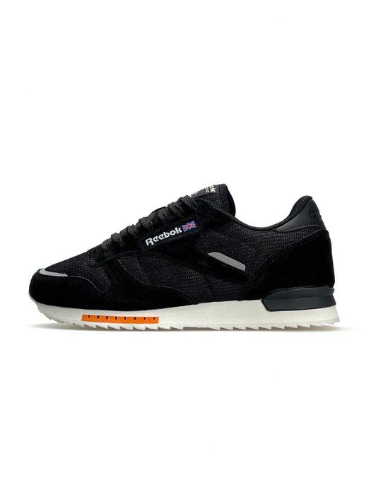 Кросівки Reebok Classic Black White premium весняні i89