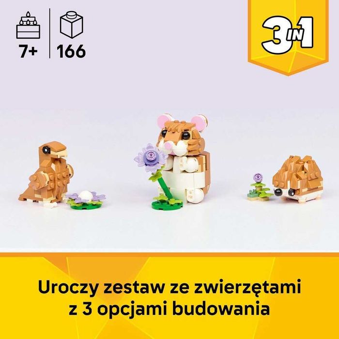 LEGO CREATOR 31376 UROCZY Chomik z kwiatkiem