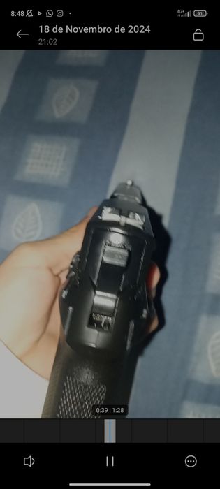 Airsoft de mola potente