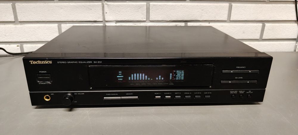 Korektor Equalizer procesor TECHNICS SH-E51.  Japan