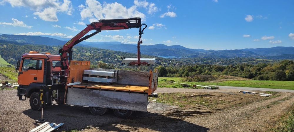 Usługi Transportowe Hds ,transport kruszyw,chwytak do drewn