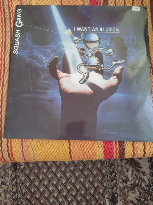Squash Gang-I Want An Illusion, 12"Maxi singiel winylowy Italo disco