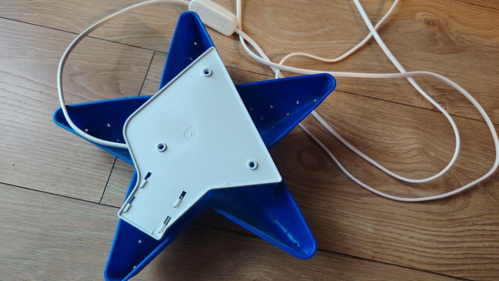 Lampka nocna ścienna gwiazdka Ikea pokój dziecka