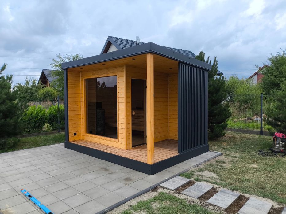 Sauna Ogrodowa 3,5 szerx2,5 gleb x 2,5 promocja 22800