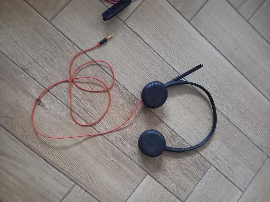 Sluchawki Plantronics / Poly mikrofon, regulacja