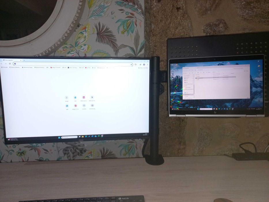 suporte monitor e laptop