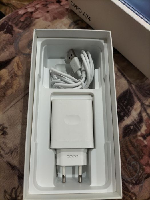 Смартфон OPPO A74  4+4/128Gb (повний комплект)