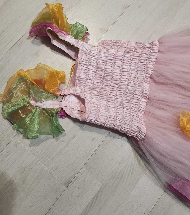 strój wiosna wiosny motyl motylek motyla kwiaty nr 1909