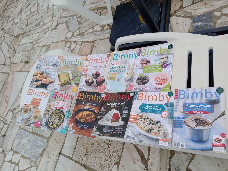Revistas de receitas da Bimby (1,5€/cada)