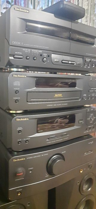 Симпатюльный муз. центр Technics CH510 + колонки от CH770 (Hi-Fiкомпл)
