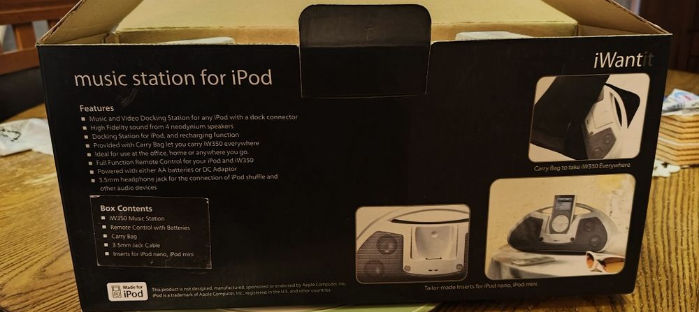 Okazja.Nowa.Stacja dokująca pod  iPoda