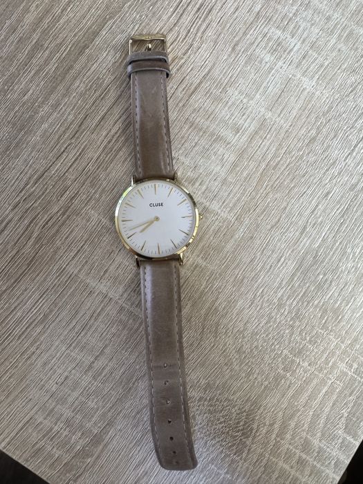 Zegarek Cluse damski Boho Chic Gold White/Brown