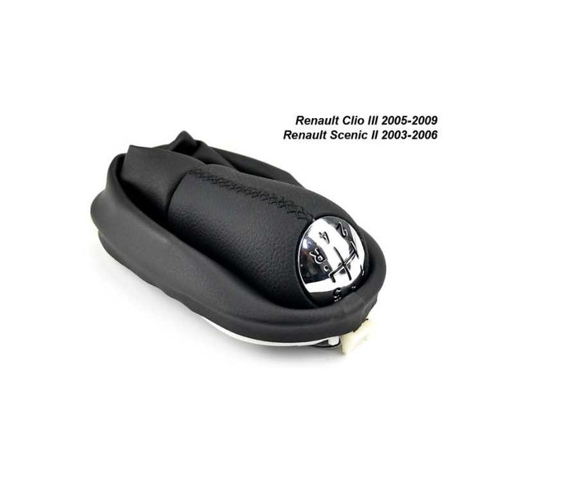 Manete moca c/fole Renault Clio mk2 (PELE) Novo
