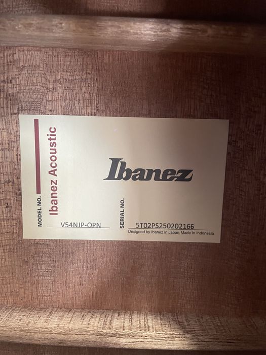 guitarra Ibanez V54njp-OPN