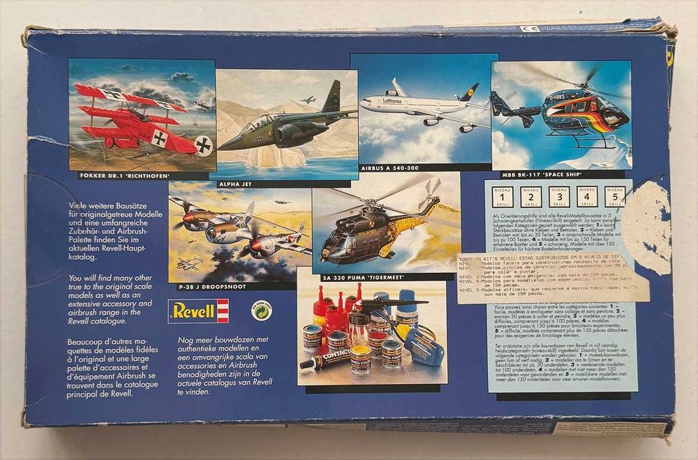 Revell_Arado Ar 240C-02 Nightfighter. ESc.1:72. Completo e como novo.