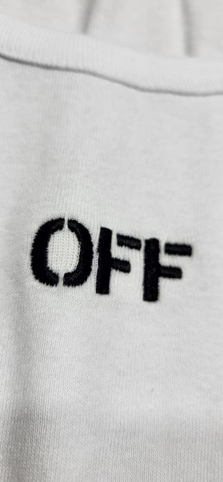 Biała bluzka top na ramiączkach damska bokserka Off white M