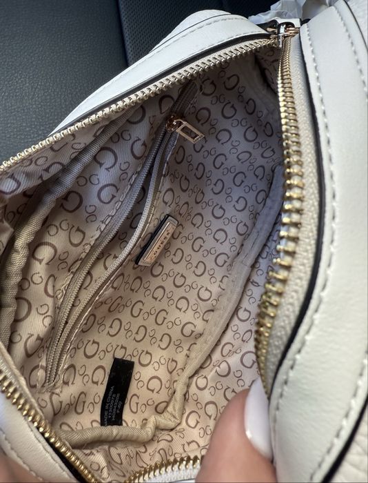 ‼️РОЗПРОДАЖ ‼️Сумка Guess жіноча мʼяка плотна кросс боді безкаркасна