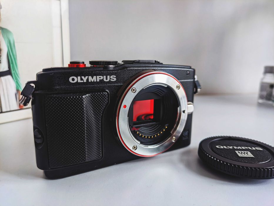 ❤️OLYMPUS E-PL6❤️ Olympus E-PL6 biały + ob. 14-42 II R + ob. 40-150 R