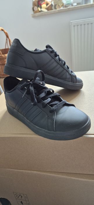 Adidasy sneakersy czarne