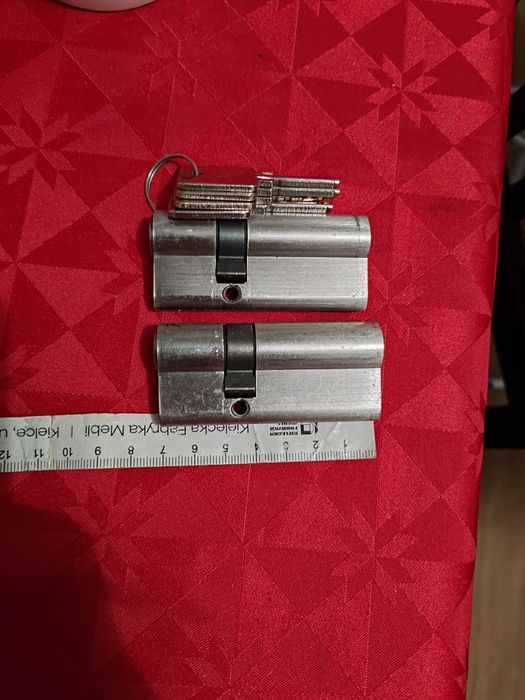 2szt. Wkładka drzwiowa system jednego klucza