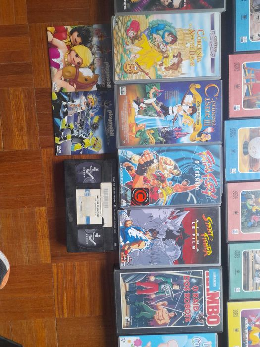 Vendo cassestes de video vhs