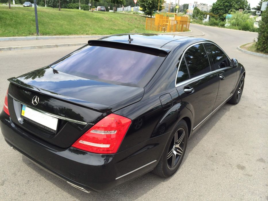 Козырек на стекло Mercedes-Benz S class W221 2005-2013 козирок