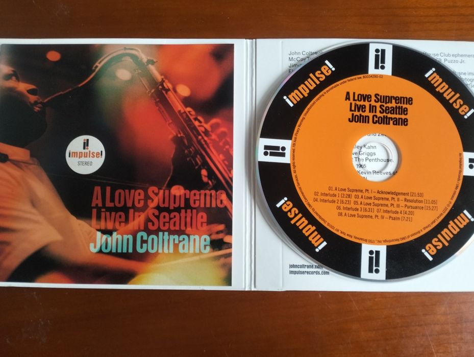CD John Coltrane - Live in Seattle