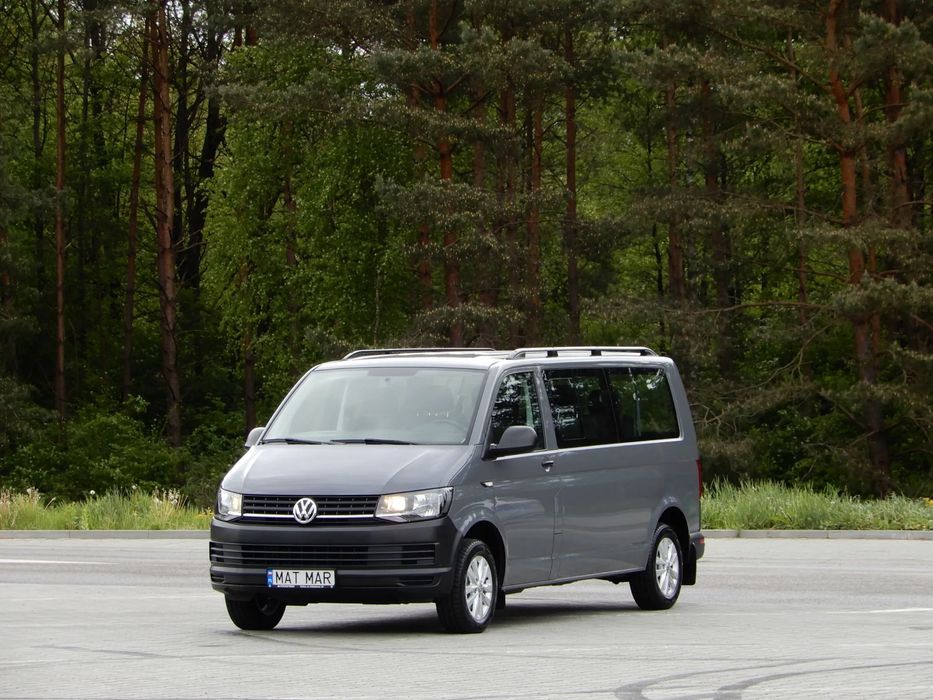 Volkswagen Transporter 100 % Bezwypadkowy ! Salon PL ! ASO Serwis ! Gwarancja Przebiegu !