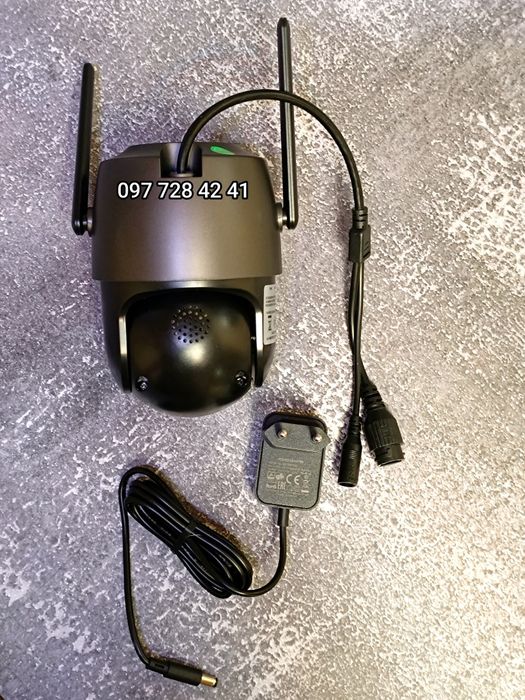 Подвійна вулична iCSee 8мр IP Wi-Fi камера