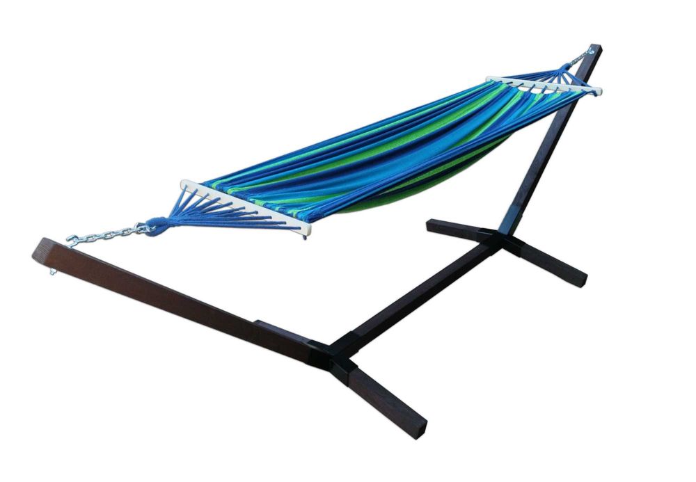 Zestaw Stelaż + Hamak 2 os komplet przenośny Comfort Zone do 200 KG