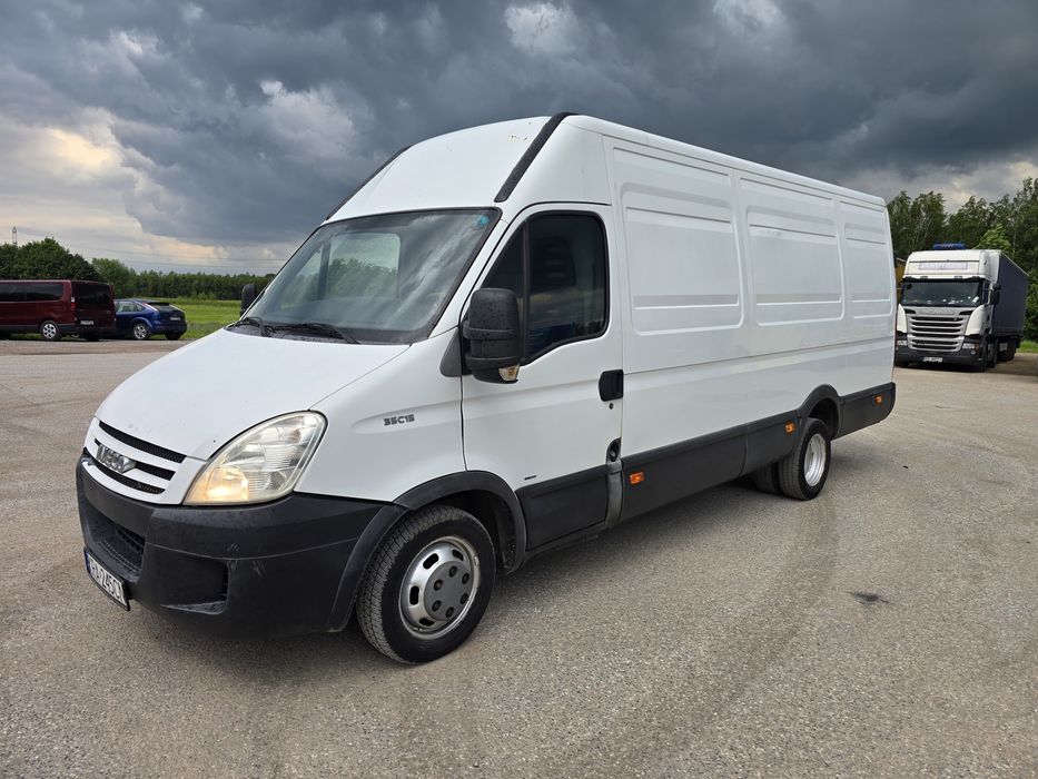 IVECO Daily 35C15  blizniak 3,5t RESOR 3 miejsca bus blaszak dostawczy ciężarowy manual doka furgon