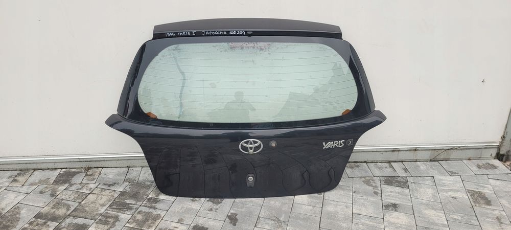 klapa bagażnika toyota yaris i japończyk wybór kolorów 580, 209, 1