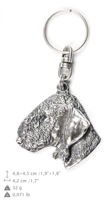 Bedlington Terrier brelok do kluczy Art-Dog