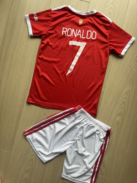 Strój piłkarski Ronaldo z klubu Manchester United