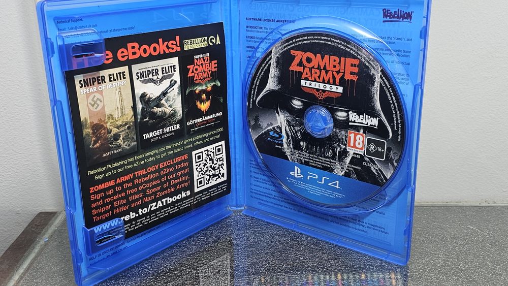 Zombie Army Trilogy Trilogia Colecção PS4 PlayStation 4 Sniper