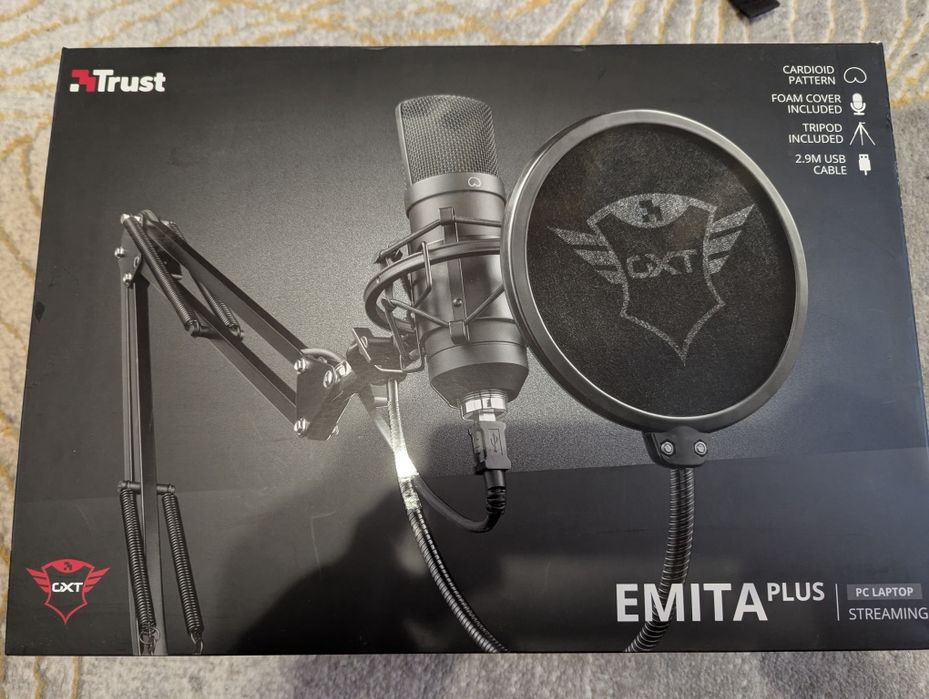 Мікрофон Trust GXT 252 + Emita Plus