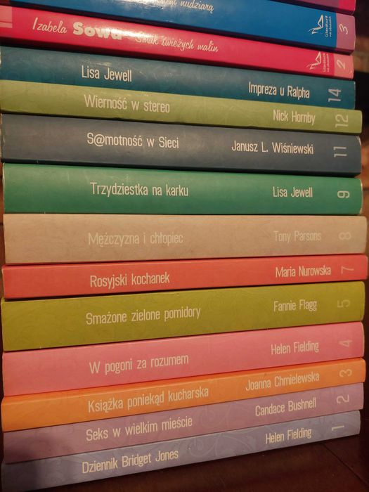 Książki - literatura kobieca.