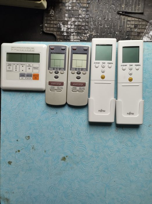 Продам проводные и безпроводные пульты управления к кондиционерам