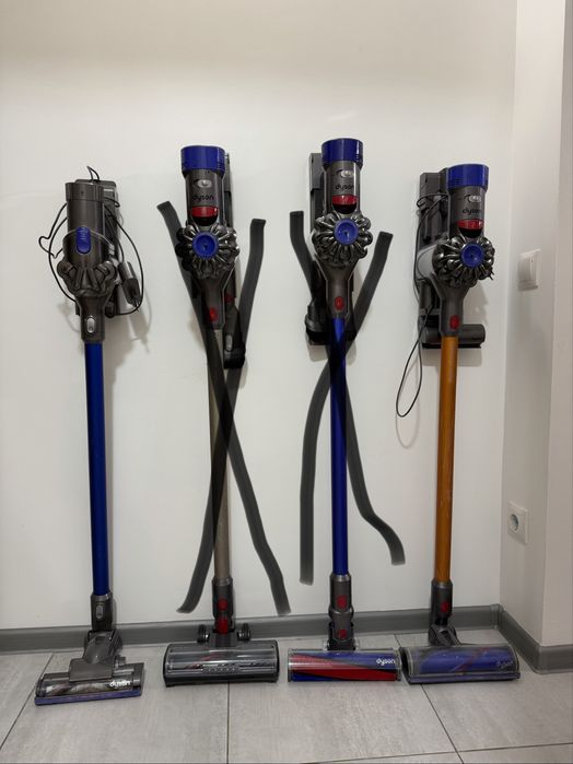 Вертикальні пилососи Dyson V6 V7 V8