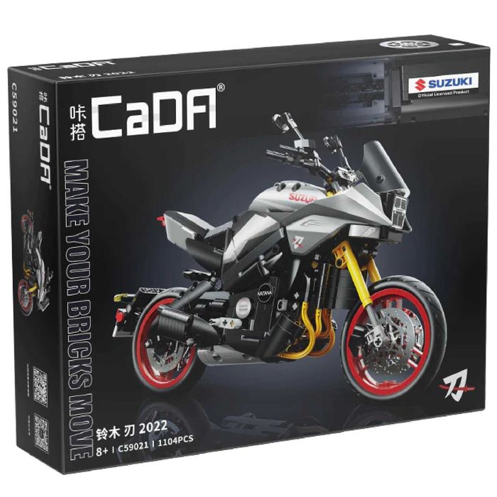Zestaw klocków - motocykl Suzuki Katana
