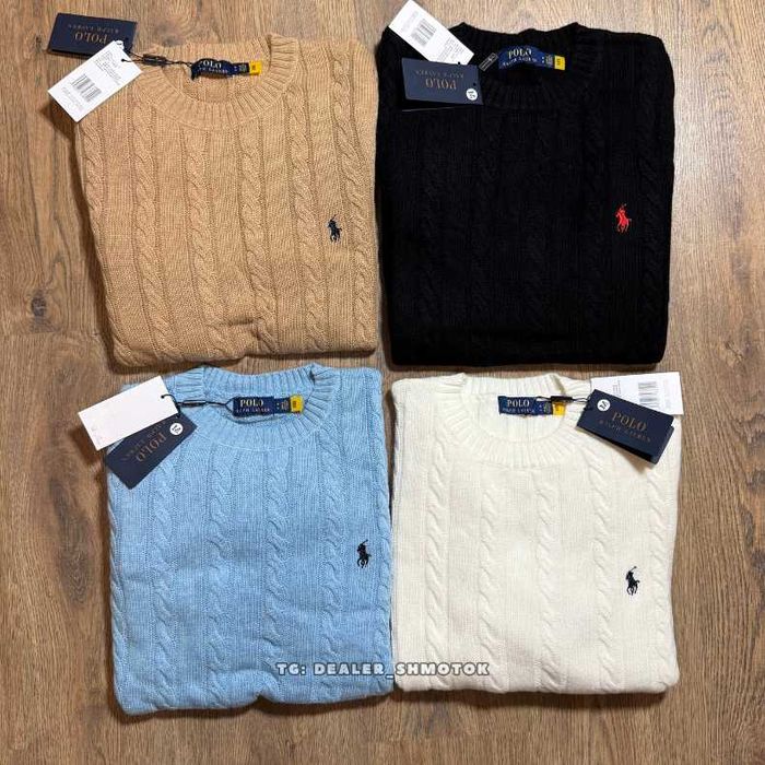 Светр Polo Ralph Lauren вишите  лого / в’язана кофта Ральф Поло