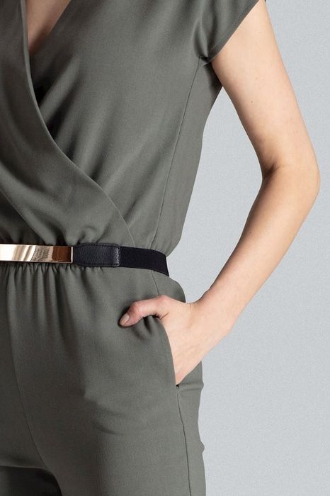 Kombinezon z paskiem model M397 Oliwkowy M