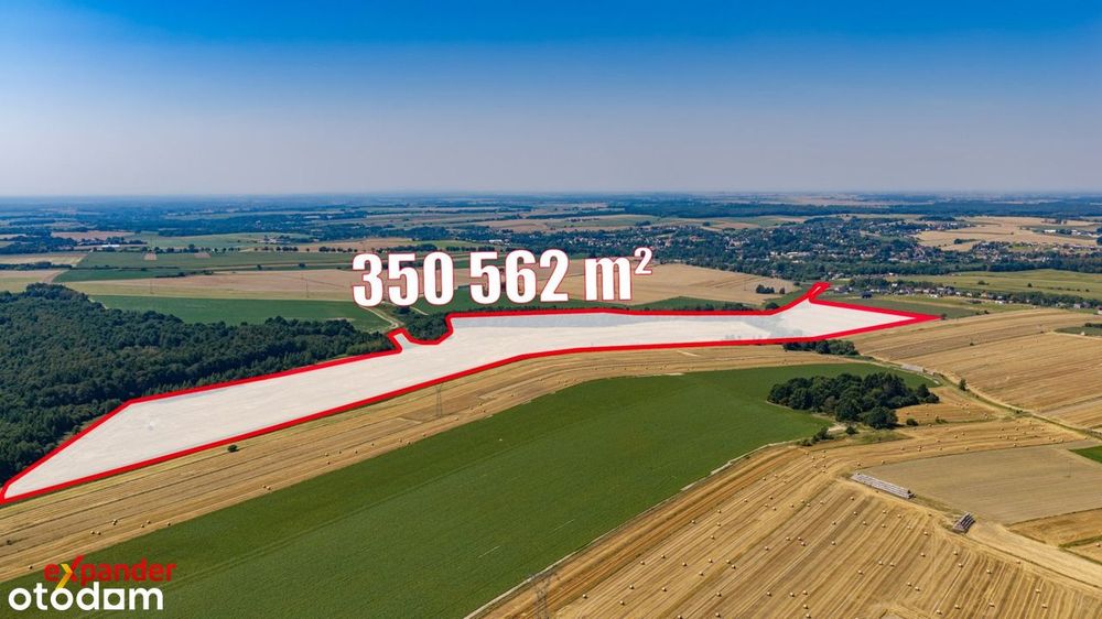 Działka rolniczo - leśna - 6 min - 5.3 km do wjazdu na A1 - Widok 3