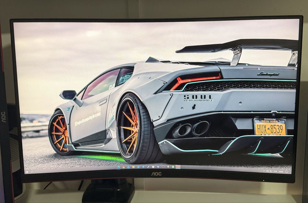 Monitor Gaming 27” Curvo 165Hz – Muito Bom Estado